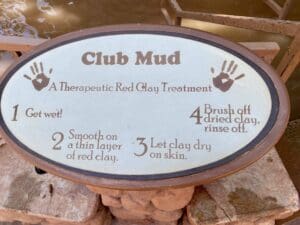 Sign that says Club Mud