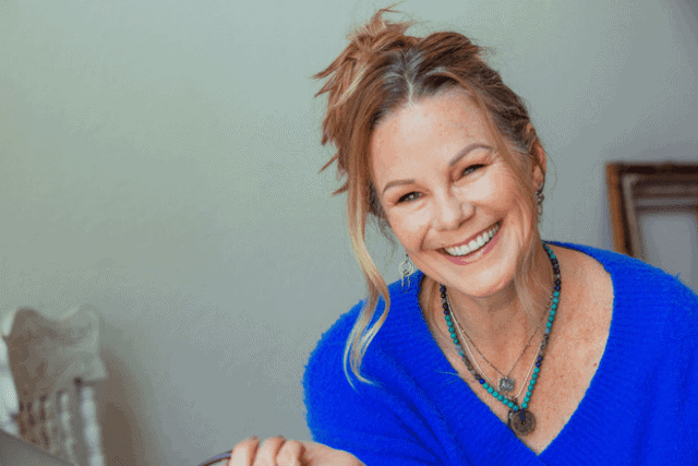 Chaille DeFaria woman smiles