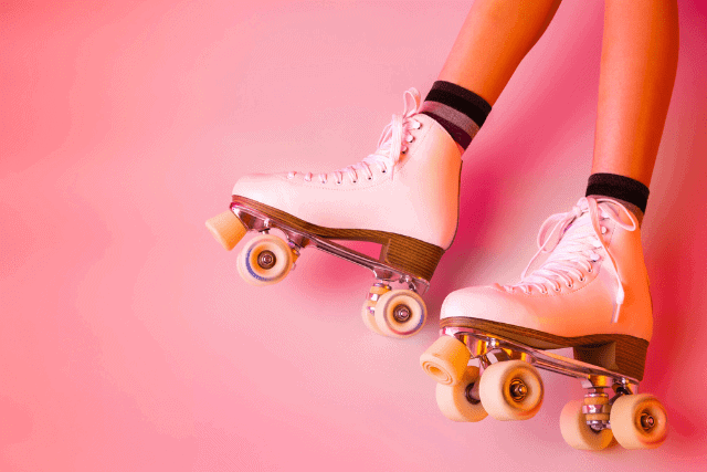 old fashioned roller skates